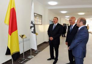 President attends opening of the Youth Centre in Siyazan