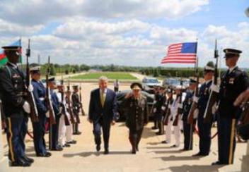 Azerbaijani Defence Minister`s meeting in Pentagon widely covered in US media