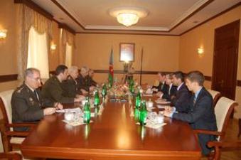 Azerbaijan`s defence minister meets new U.S. co-chair of the OSCE Minsk Group