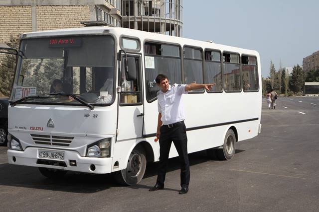 Sumqayıtda da avtobusların yolu dəyişdirildi