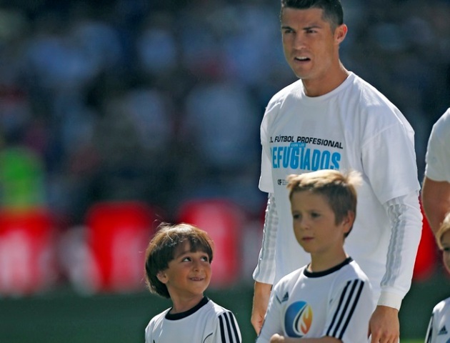 Ronaldodan Suriya qaçqınlarına dəstək