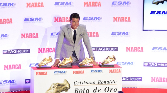 Quatrième Soulier d’Or pour Ronaldo