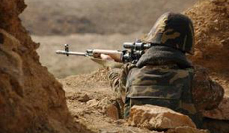 Armenian armed forces violate ceasefire again