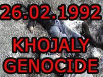 Protest rally on Khojaly genocide held in front of European Parliament