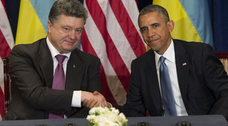 Poroşenko Obamanı Ukraynaya dəvət edib 