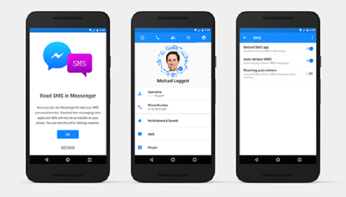 Facebooks Messenger schnappt sich die SMS