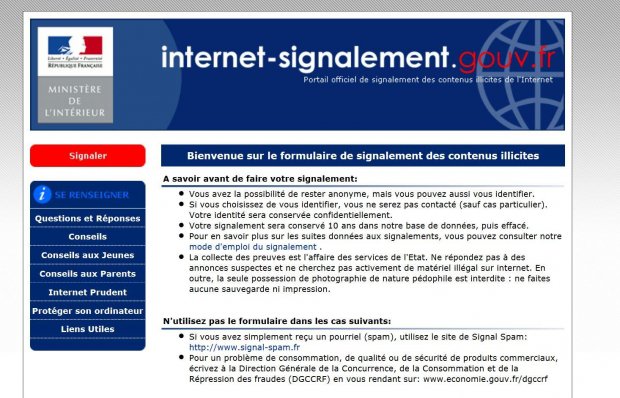 Le Ministère de l’Intérieur français va automatiser les blocages sur le Web
