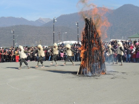 Qəbələdə Novruz festivalından FOTOLAR