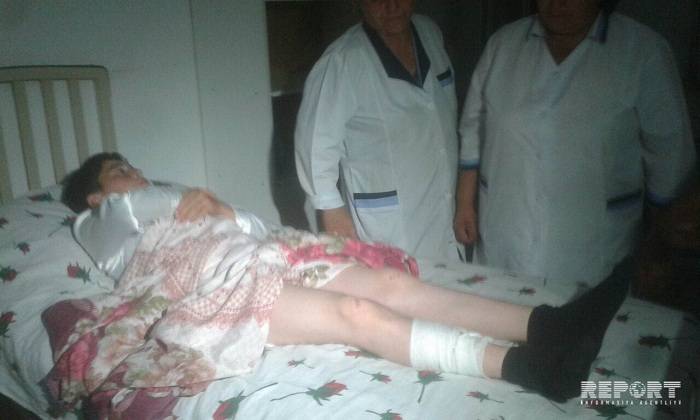Ermənilər Tovuzu atəşə tutub - 13 yaşlı uşaq yaralanıb (FOTOLAR)