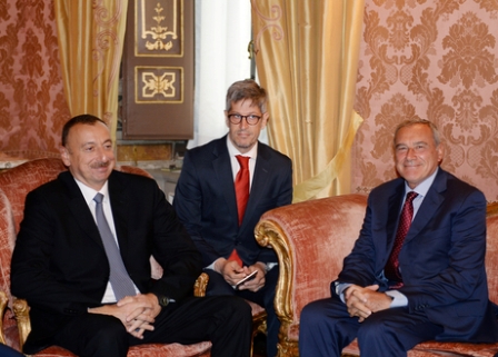 Prezident İtaliya Senatının sədri ilə görüşdü