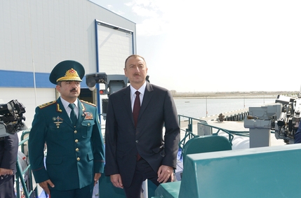 Prezident açılışda - FOTOLAR