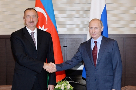 İlham Əliyev Putinlə Qarabağı müzakirə edib