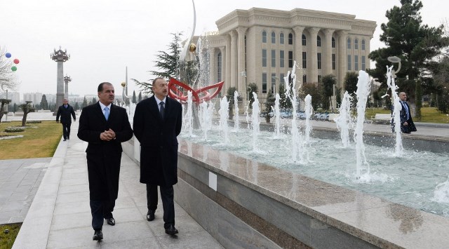 President Ilham Aliyev visits Ganja