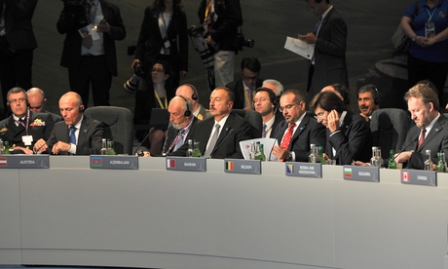 President Ilham Aliyev addresses NATO summit