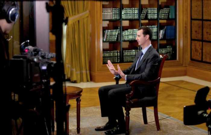 Al-Asad mantendría una reunión trilateral con Rohani y Putin