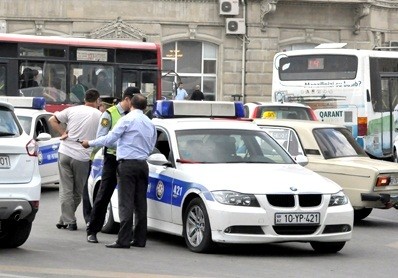 Bakıda “avtoş” əməliyyatı  - 150 sürücü saxlanıldı