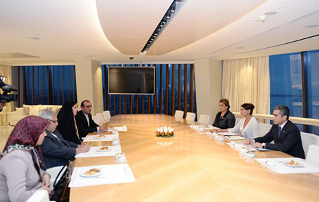 Azerbaijan`s first lady meets Iranian Vice-President for Women and Family Affairs - PHOTOS
