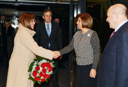 Serb spiker Bakıya gəldi