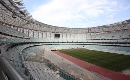 Olimpiya Stadionundan ən son görüntülər - FOTOLAR