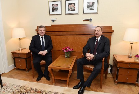 Prezident Almaniyada görüşlər keçirdi - FOTOLAR