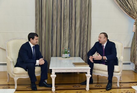 İlham Əliyev Putinin köməkçisi ilə görüşdü