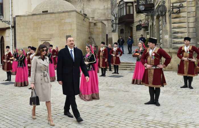 Le président Ilham Aliyev participe aux festivités nationales à l’occasion de la fête de Novrouz