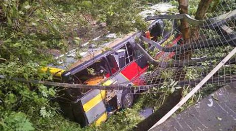 Venesuelada avtobus qəzası: 11 ölü