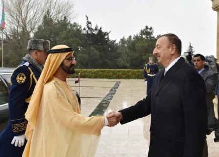 İlham Əliyevlə ərəb Şeyxin Qarabağ müzakirəsi 