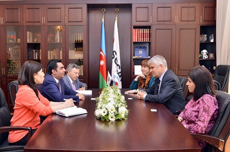 Regional Director for British Council visits Baku Higher Oil School