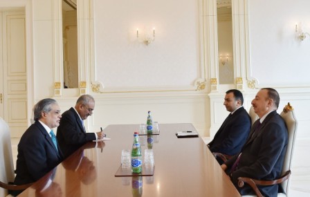 İlham Əliyev nazirə təşəkkür etdi
