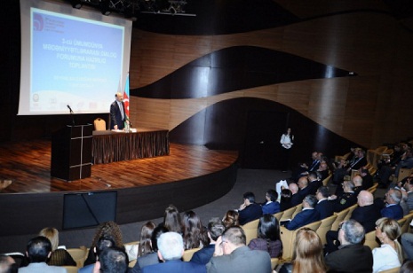 Meeting on preparations to 3rd Intercultural Dialogue Forum held in Baku