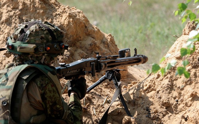 Die aserbaidschanische Armee - 164 Schläge gegen den Feind