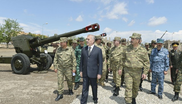 Naxçıvanda taktiki təlimlər keçirilib