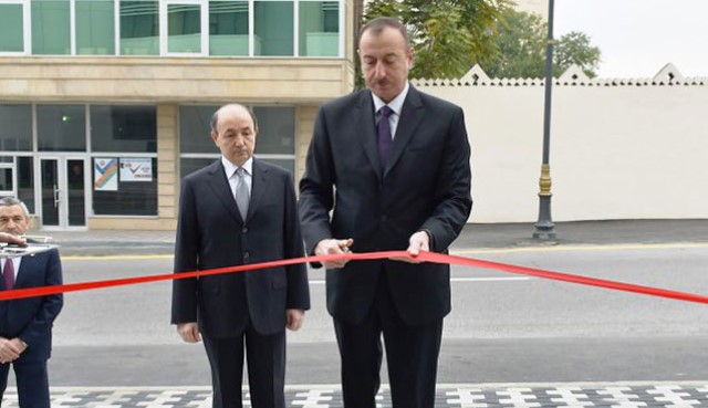 Prezident Məhkəmə Kompleksinin açılışında - Fotolar