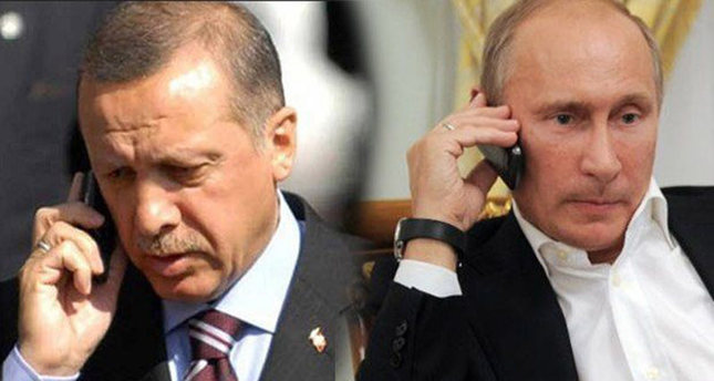  Ərdoğanla Putin arasında telefon danışığı olub