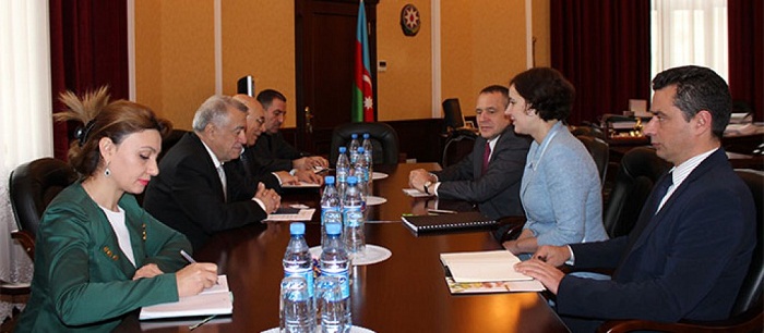 Azerbaijan`s Minister of Energy meets Minister of Economics of Latvia