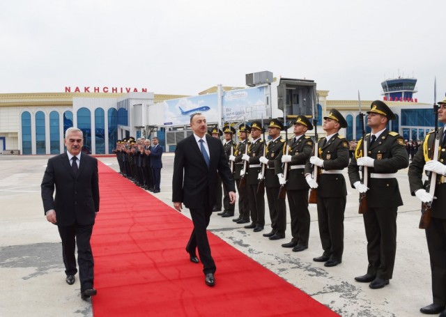 President Ilham Aliyev ended his visit to Nakhchivan