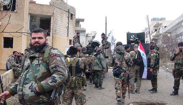 L’armée syrienne avance