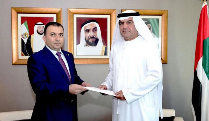 Azerbaijani Ambassador to UAE presents credentials to Under-Secretary of MFA