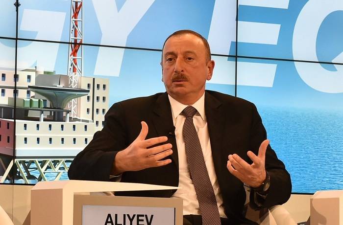 Ilham Aliyev wird in Davos eine Rede halten