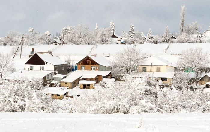 Winteransichten von Ivanovka- FOTOS