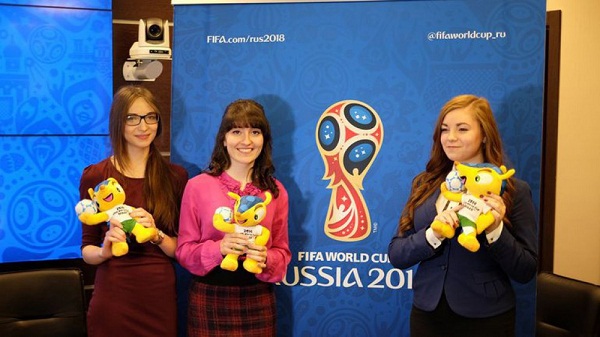 Trois candidats pour la mascotte du Mondial 2018