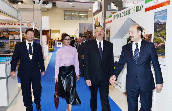 Le président azerbaïdjanais visite l’AITF 2017
