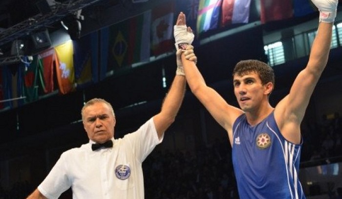 Azerbaijani boxer destroys Armenian rival to qualify for Rio-2016