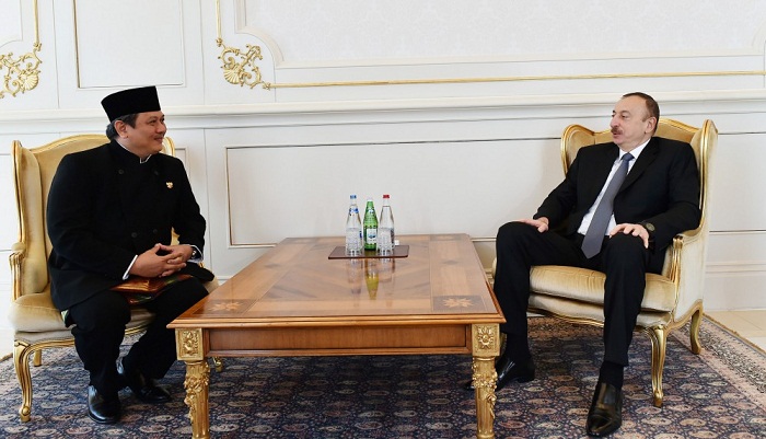 President Aliyev received credentials of incoming Indonesian Ambassador