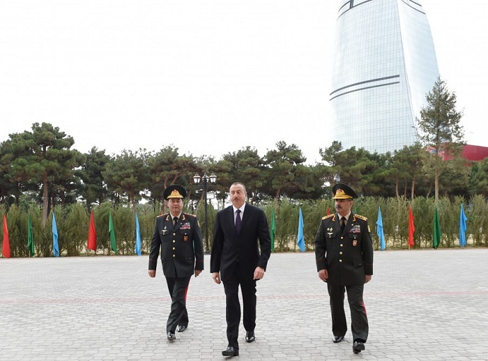 Le président Ilham Aliyev a inauguré le nouveau bâtiment administratif de l’état-major des Forces armées - PHOTOS