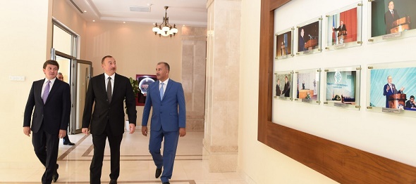 Le président Ilham Aliyev a inauguré le nouveau bâtiment administratif du YAP à Gabala - PHOTOS