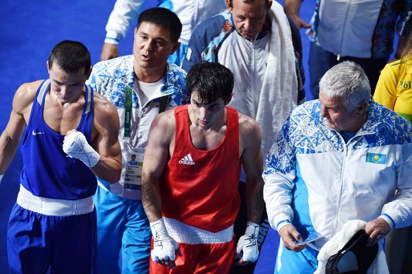 JO : le champion du monde Elvin Mamishzade domine Olzhas Sattibayev