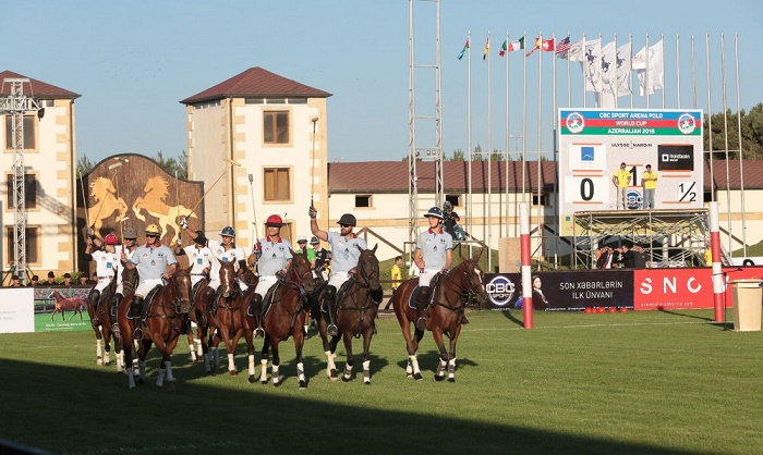 Eröffnungsfeier von FIP Arena Polo World Cup in Baku