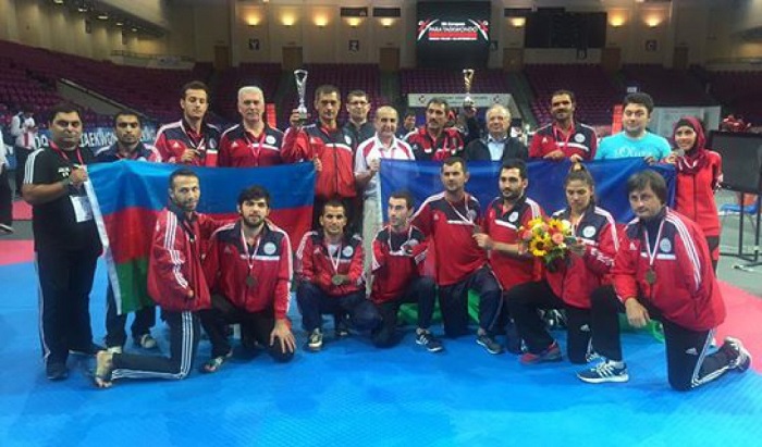 L’Azerbaïdjan remporte 9 médailles aux Championnats d’Europe de para-taekwondo